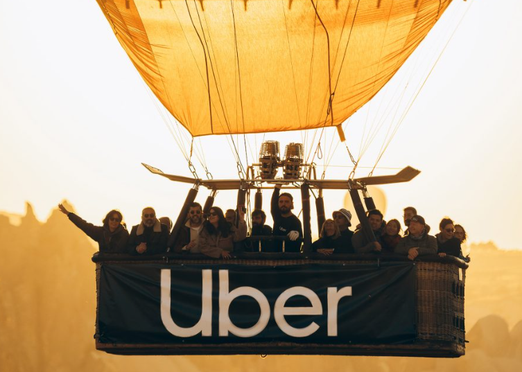 Διαδρομές με αερόστατο παρέχει η Uber στην Καππαδοκία